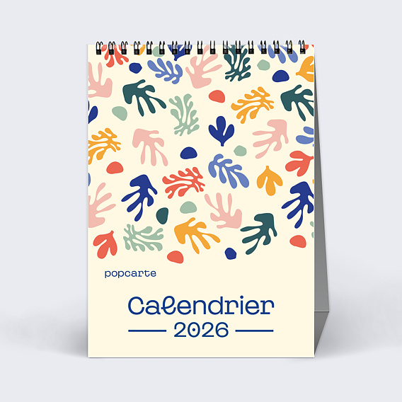 Calendrier famille Bureau Saisonnier