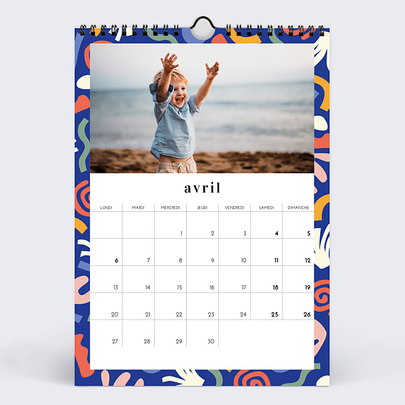 Calendrier famille Petits Motifs (13 photos) Avril