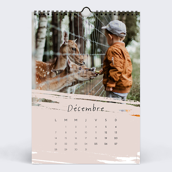 Calendrier famille Roi des forêts Décembre