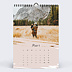 Calendrier famille Roi des forêts