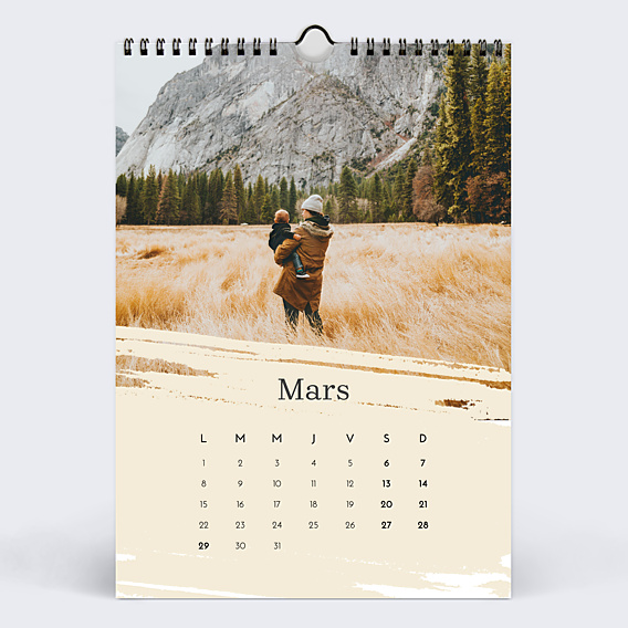 Calendrier famille Essence d'hiver