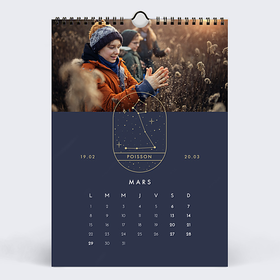 Calendrier famille Astrologie (12 photos)