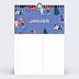 Calendrier famille Anniversaire Perpétuel