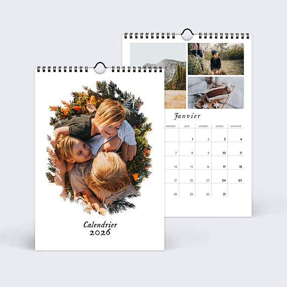Calendrier famille Cadre Branches