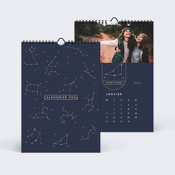 Calendrier famille Astrologie (12 photos)