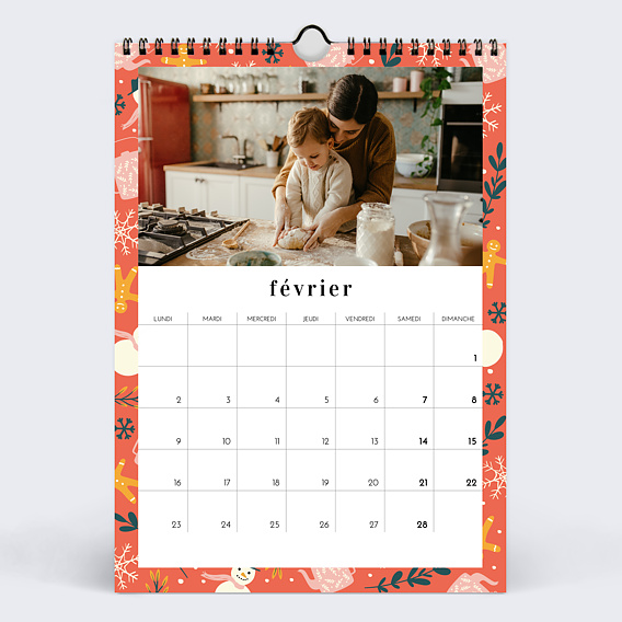 Calendrier famille Petits Motifs (13 photos) Février