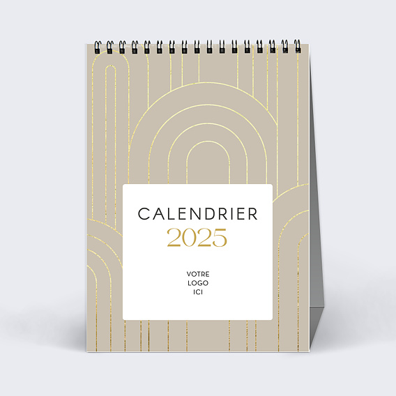 Calendrier publicitaire 2024 - A personnaliser avec logos et textes 