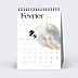 Calendriers Professionnels Tâches Aquarelle