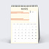 Calendrier professionnel Trombones Mars