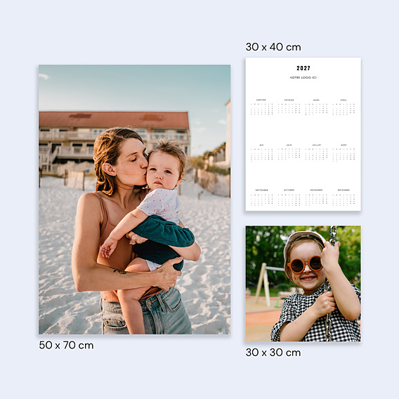 Calendriers Professionnels Poster grands mois
