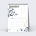 Calendriers Professionnels Tâches Aquarelle