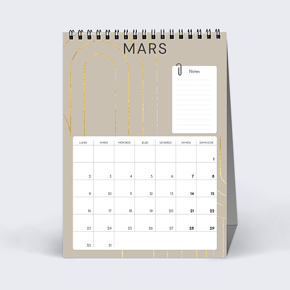 Calendriers Professionnels Graphique
