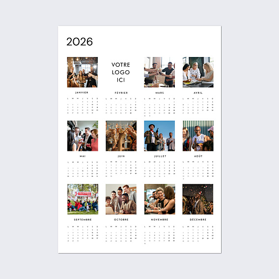 Calendriers Professionnels Poster moderne