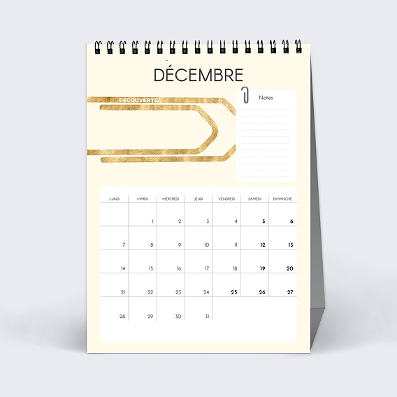 Calendrier professionnel Trombones Décembre