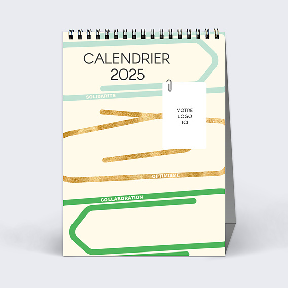 Calendriers de Bureau 2024 : impression calendrier Personnalisé & Pub