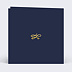Carte d'amour Bulles Ocre Verso