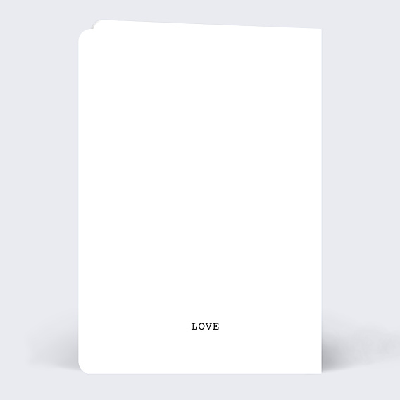 Carte d'Amour Polaroïd Simple
