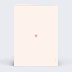 Carte d'amour Passionnément Verso