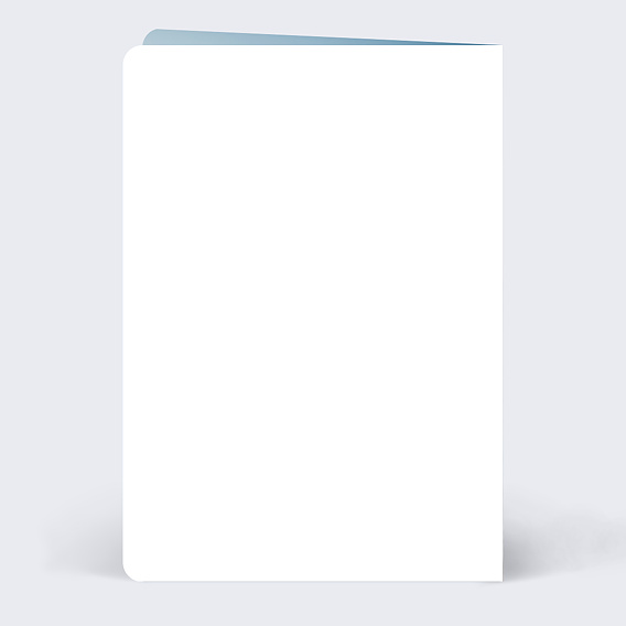 Carte d'amour Tirets Noirs Verso