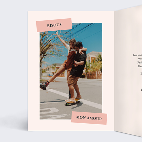 Carte d'Amour Passionnément