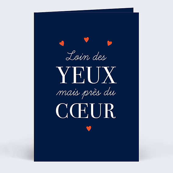 Carte d'Amour Près du Coeur Proverbe