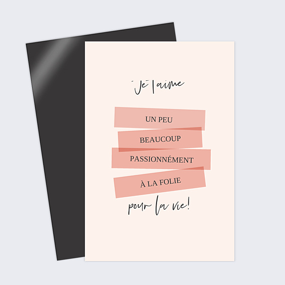 Carte d'Amour À la Folie