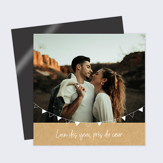 Carte d'Amour Bucolique Simple