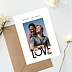 Carte d'amour Jolies Lettres