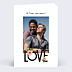 Carte d'Amour Jolies Lettres