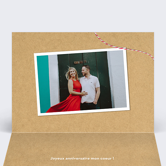 Carte d'Amour Boarding Pass - Bon Pour