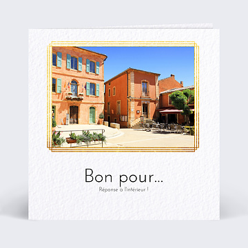 Carte d'Amour Esprit Gatsby Bon pour