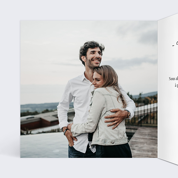 Carte d'Amour Tirets Bon pour