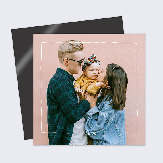 Carte d'amour Trait de Crayon