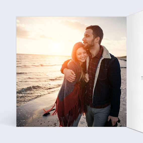 Carte d'amour Flèches Amour Intérieur Gauche