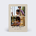 Carte d'amour Esprit Chiné 2 Photos