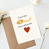Carte d'amour Loin des Yeux