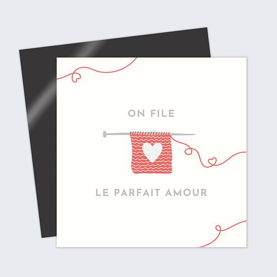 Carte d'amour Parfait Amour