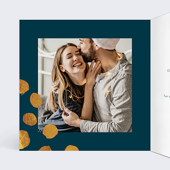 Carte d'Amour Graphique Chic