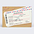 Carte d'Amour Boarding Pass - Bon Pour