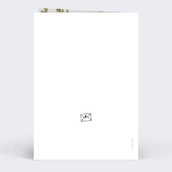 Carte d'amour Collection Tempo Verso