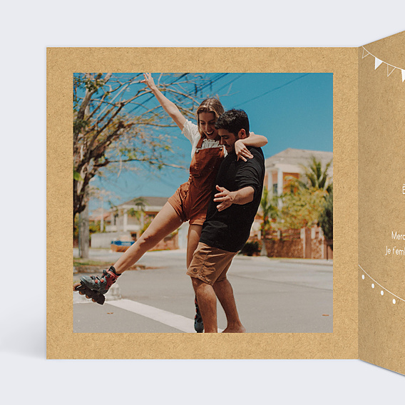 Carte d'Amour Bucolique Simple