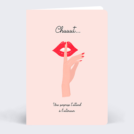 Carte d'amour Surprise