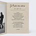 Carte d'Amour Esprit Chiné 4 Photos