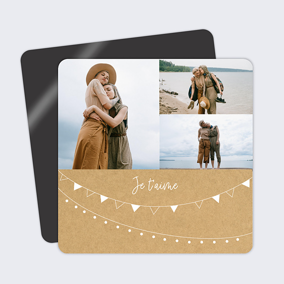 Carte d'amour Bucolique