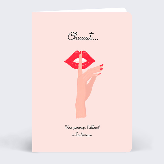 Carte d'amour Surprise - Popcarte