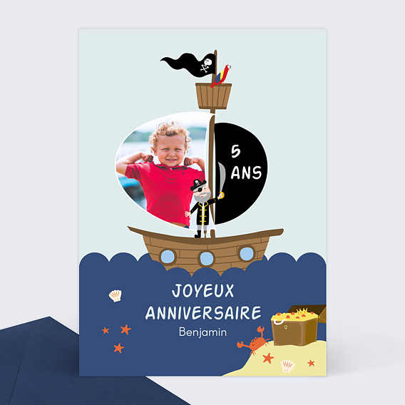 Carte Anniversaire Enfant A Personnaliser Popcarte