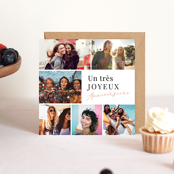 Carte Anniversaire Adulte - Popcarte