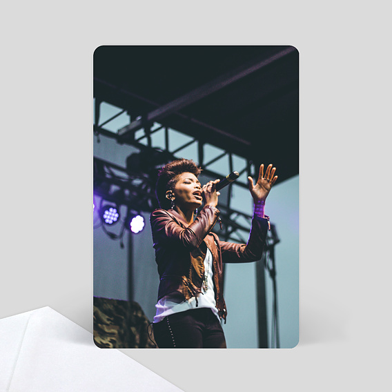 Carte Anniversaire Concert Bon pour