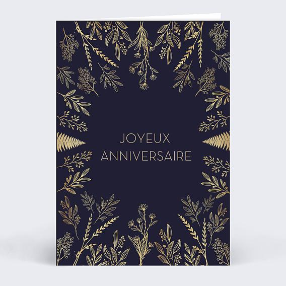 Joyeux anniversaire bleu : déco couleur masculine flashy - Je Fête