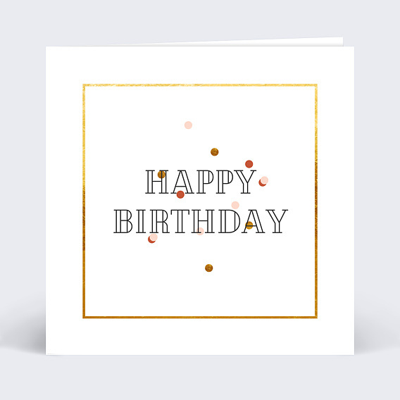 Carte Anniversaire Jolies Cadres